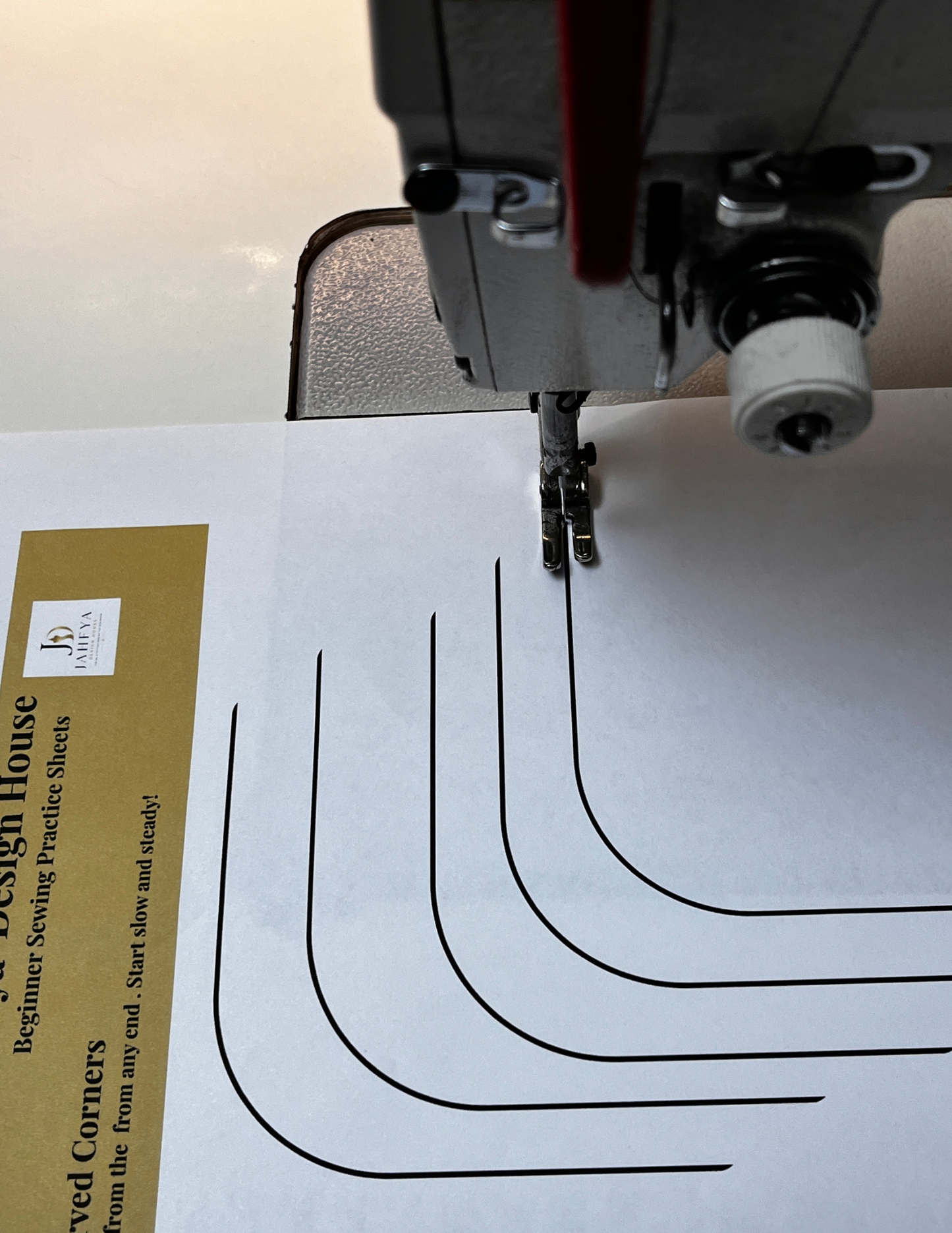 Beginner Sewing Practice Sheets — Printable PDF (15 Pages) | US Letter & A4