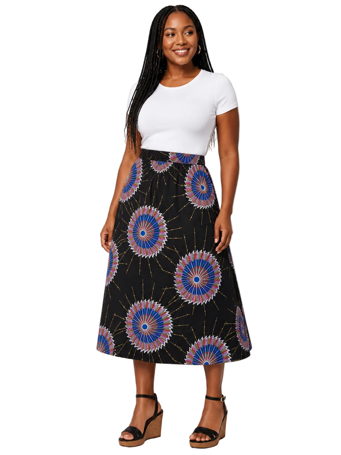 Easy Elastic Waist Skirt Sewing Guide (Beginner Friendly PDF + Video Support)