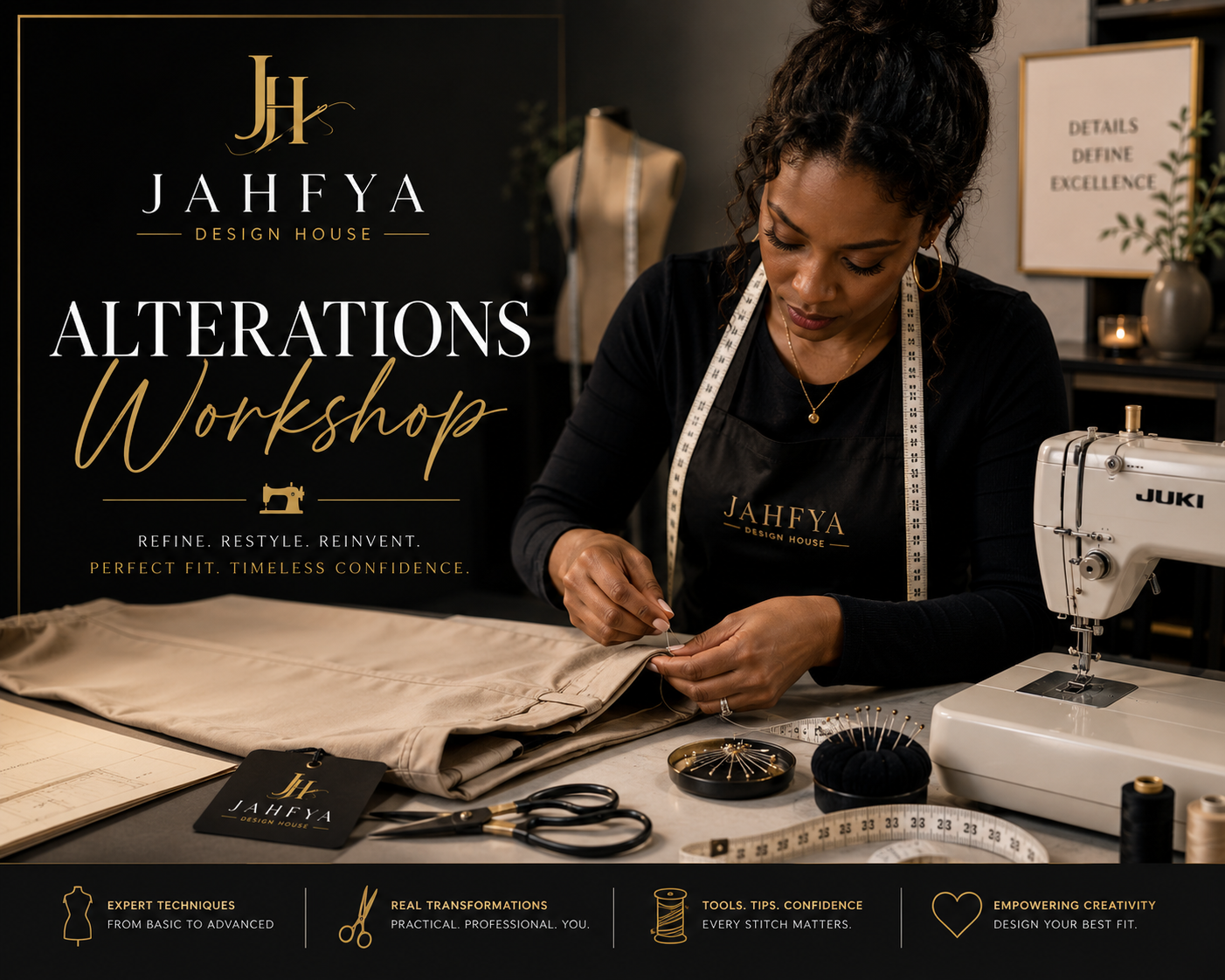 Hem It Yourself — Live Pants Hemming Workshop